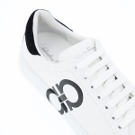 Salvatore Ferragamo - Sneakers Number Bianco Black